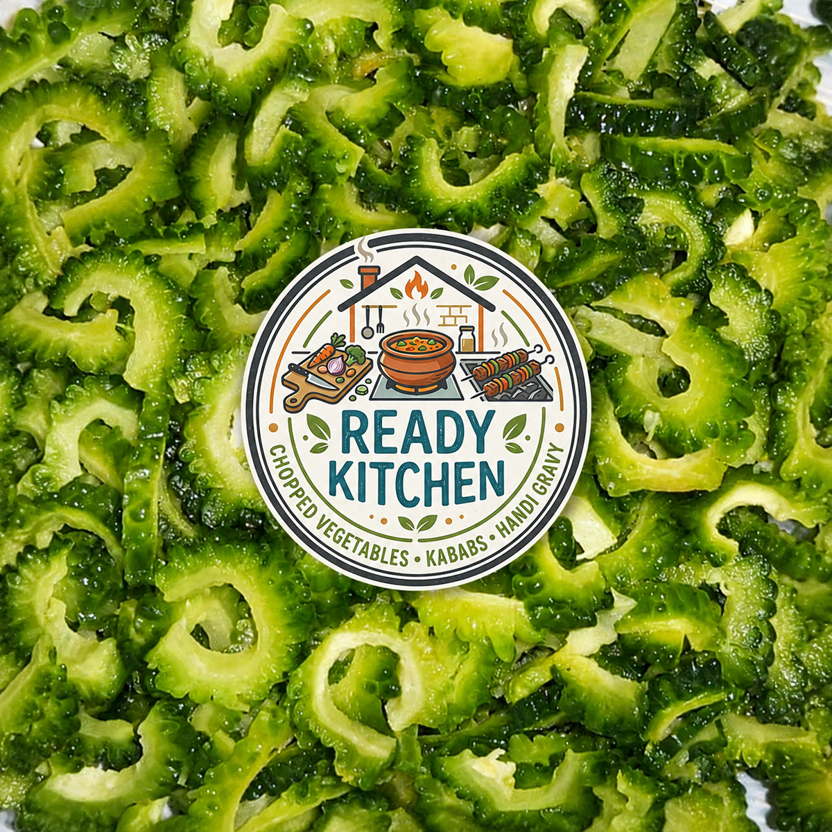 Bitter Gourd Sliced ( کٹے ہوئے کریلے 🌿)