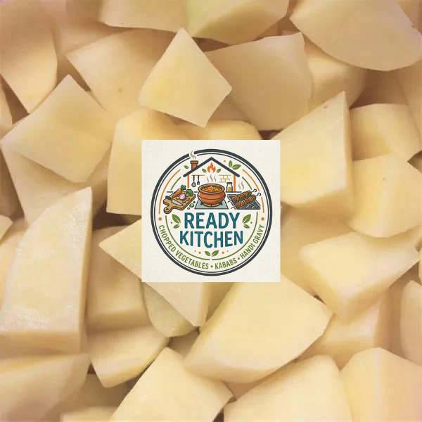 Potato Cube Cut (کیوب کٹ آلو 🥔)
